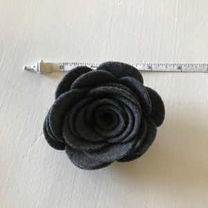 Handmade Wool Felt Rose Pin
